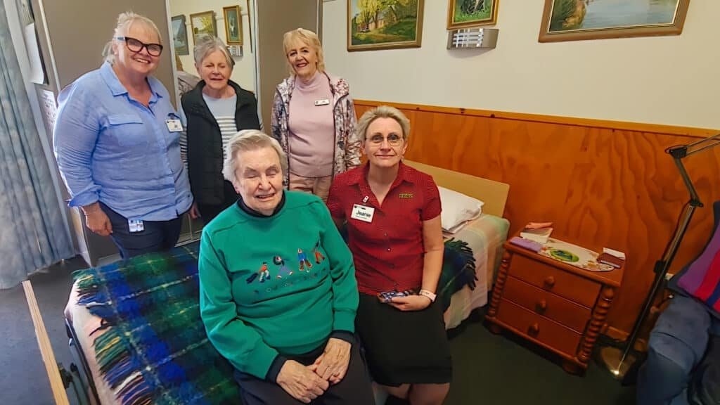 New bed funded by Eva May